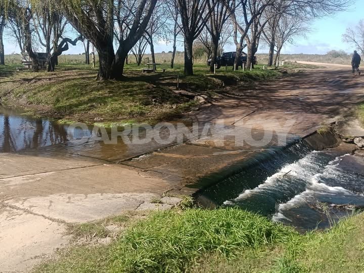 Desde la Intendencia proyectan mejoras en calzada del Arroyo San Martín junto al Camping.