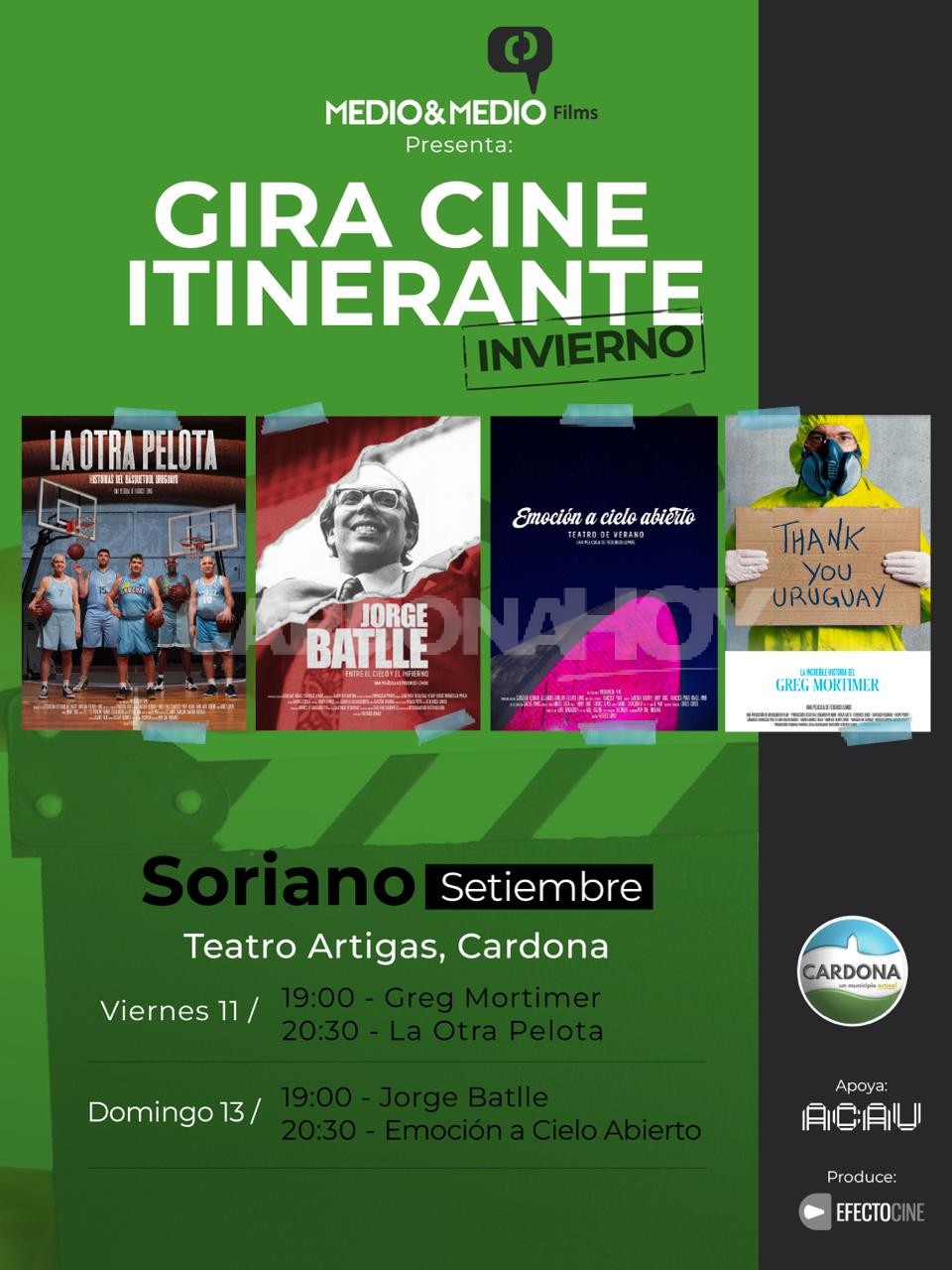 Cardona abre su agenda cultural con arte, cine, literatura y música — imagen 1