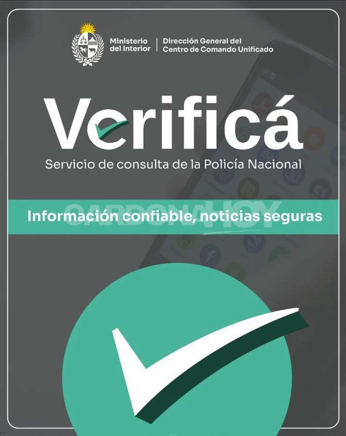 “Verificá”, un canal oficial para confirmar noticias y detectar posibles estafas — imagen 1