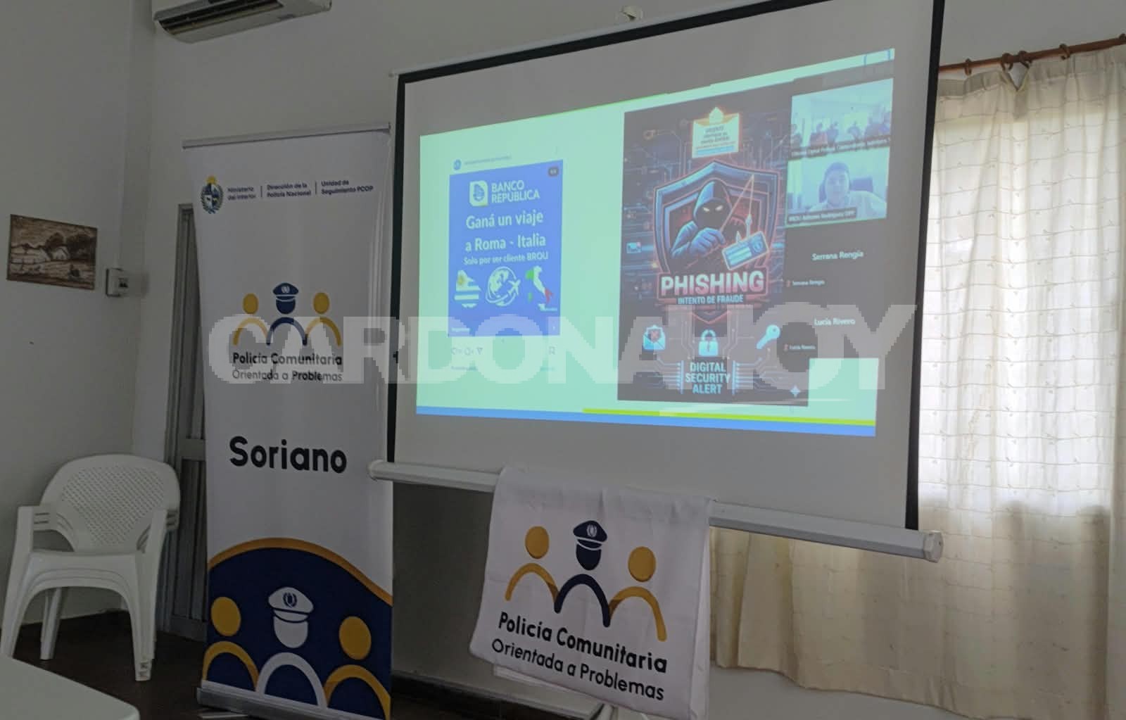 Nueva Escuela de Seguridad Ciudadana en José Enrique Rodó contra estafas y ciberestafas — imagen 1