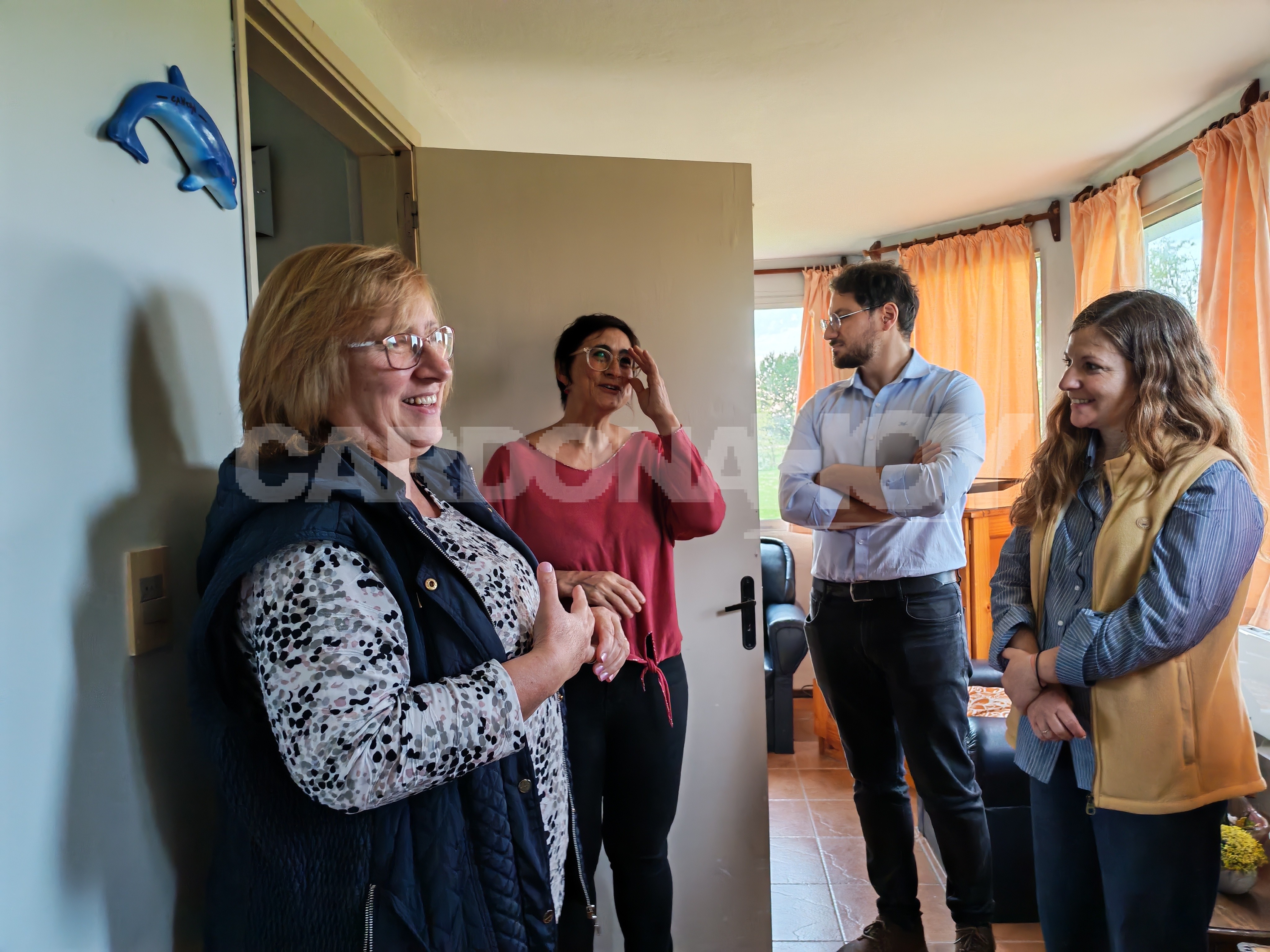 Presidenta del BPS destacó al Hogar de Ancianos de Cardona entre los mejores que ha visitado en el país. — imagen 1