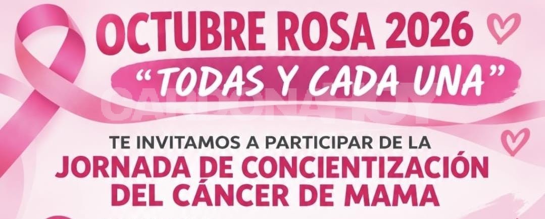 Cardona se suma a Octubre Rosa con una caminata de concientización sobre el cáncer de mama